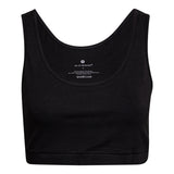 JBS of Denmark - Bambus Bra Top Med Bred Strop Sort