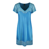Lingadore - Chemise Kjole med Blonde Bonnie Blue
