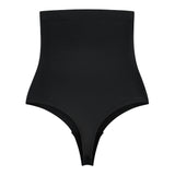 Byebra - Usynlig Højtaljet String Sort