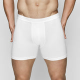JBS of Denmark Herre - Øko Bomuld 2-pak Boxershorts Vit
