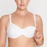 Anita - Amnings BH med Bygel Vit