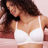 Freya - Offbeat Vatteret Balconette Bh Hvid