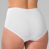 Trofé - 2-pak Bomuld Maxi Trusse Hvid