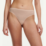 Chantelle - Soft Stretch Lace String Golden Beige