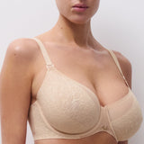 Chantelle - Pure Lace Fullcup BH Golden Beige