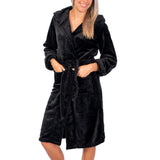 Decoy - Morgonrock med luva Svart