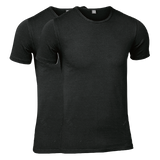 JBS Herre - Bomuld 2-pak T-shirt Svart
