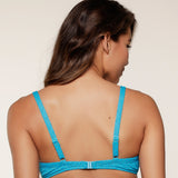 Lingadore - Vatteret Bikini Top Graphic Print