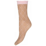 Hype The Detail - Logo Strømpe 25 Denier Rose