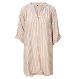 Lingadore - Strand Tunika Dark Beige Strip