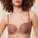 Triumph - Azalea Florale Formstøbt Bh Toasted Almond