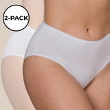 Trofé - 2-pak Bambus Hipster Hvid