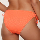 Lingadore - Bikini Tai Med Snøre Hot Coral