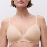 Chantelle - Essential Top uden Bøjle Golden Beige