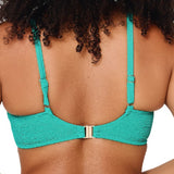 Lingadore - Frotté Bikini Top Med Bøjle Deep Green
