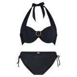 Lingadore - Halterneck Bikini Sæt Sort