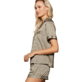 Lingadore - Pyjamas Sæt Kort Aloe Green