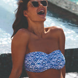 Freya - Ocean Breeze Bandeau Top Denim