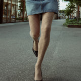 Hype The Detail - Logo Tights 25 denier Beige