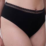 Chantelle - Cozy Chic High Cut Tai Trusse Sort