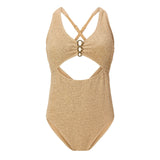 Lingadore - Badedragt Gold Beige