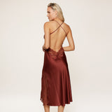 Lingadore - Lang Satin Natkjole Port