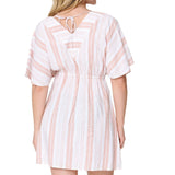 Lingadore - Strand Kjole Beige Stripes