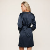 Lingadore - Satin Kimono Midnight