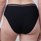 Chantelle - Cozy Chic High Cut Tai Trusse Sort