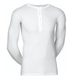 JBS Herre - Bomuld Långärmad T-shirt Vit
