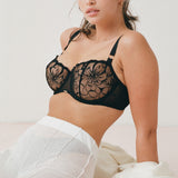 Chantelle - Fleurs Balconette Svart