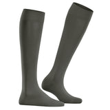Falke - Cotton Touch Knæstrømpe Military