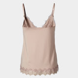 Rosemunde - Top Med Blonder Vintage Powder