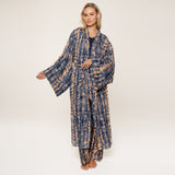 Lingadore - Kimono Tie Dye Dark Denim
