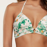 Lingadore - Vatteret Triangle Bikini Top Botanic Print