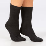 Trofé - Uld Strømpe Sort