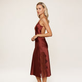 Lingadore - Lang Satin Natkjole Port