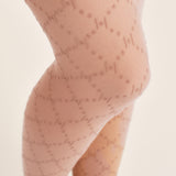 Hype The Detail - Logo Tights 25 denier Beige