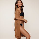 Lingadore - Strandkjole/kimono Almond