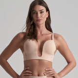 Byebra - Bh Til Dyb Udskæring Beige