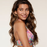 Lingadore - Vatteret Triangle Bikini Top Paisley Print