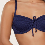 Lingadore - Fullcup Bikini Top Darkblue