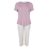 Lady avenue - Bambus Pyjamas Med Capri Buks