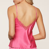 Lingadore - Top med Blonder Pink