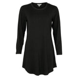 Lady avenue - Bambus Natkjole L/æ Sort