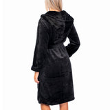 Decoy - Morgonrock med luva Svart