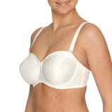 Primadonna - Satin Axelbandslös BH Natural