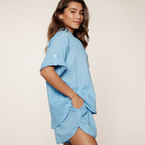 Lingadore - Pyjamas Sæt Kort Bonnie Blue