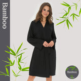 Lady avenue - Bambus Kimono Sort