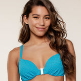 Lingadore - Vatteret Bikini Top Graphic Print